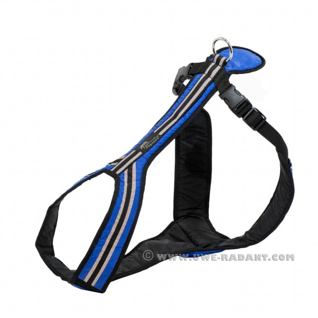 Weltmeisters Dogfood/Dogsport - Faster Zuggeschirr (blau)