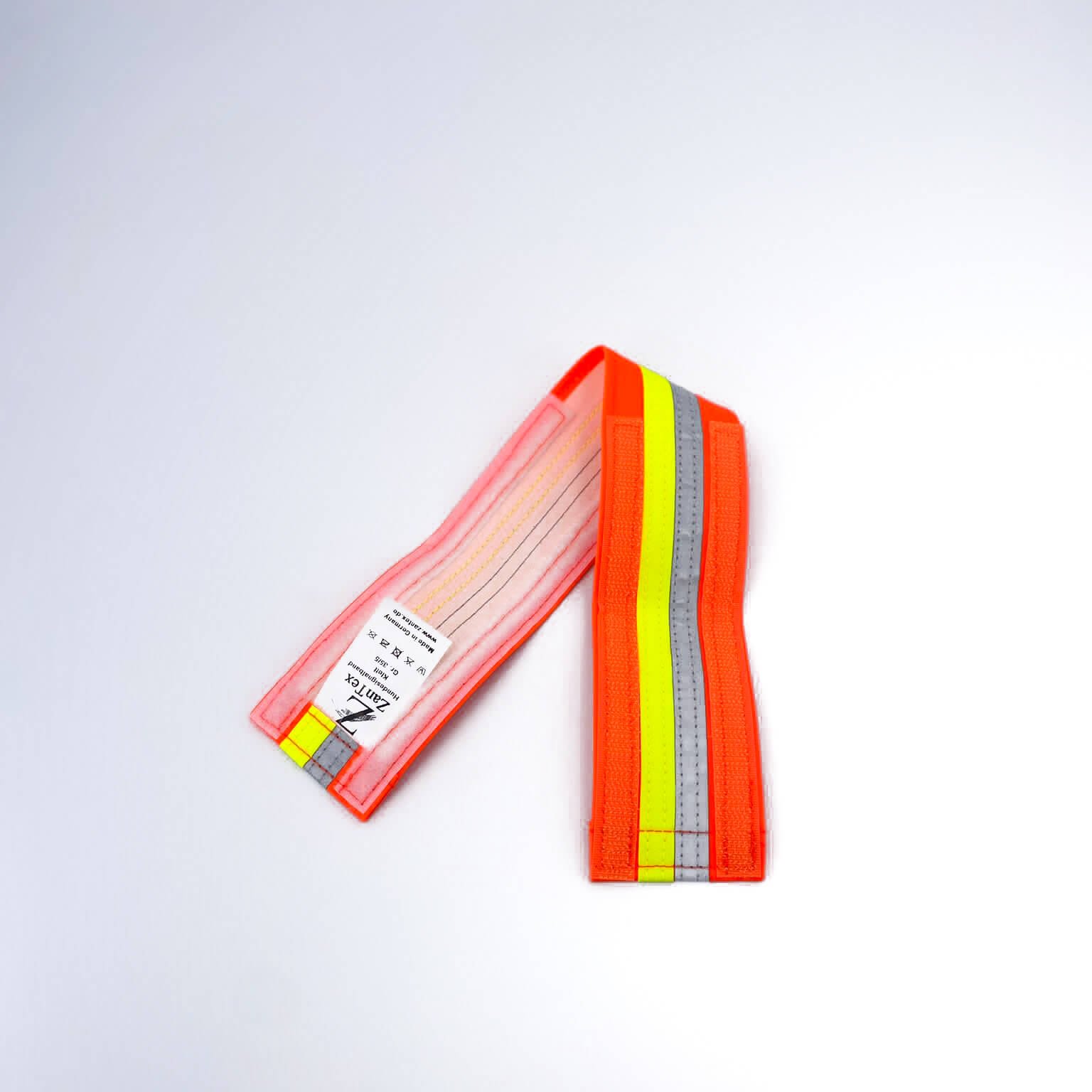 Hundesignalband mit Klettverschluss ORANGE