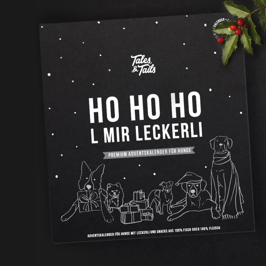 Premium-Adventskalender für Hunde