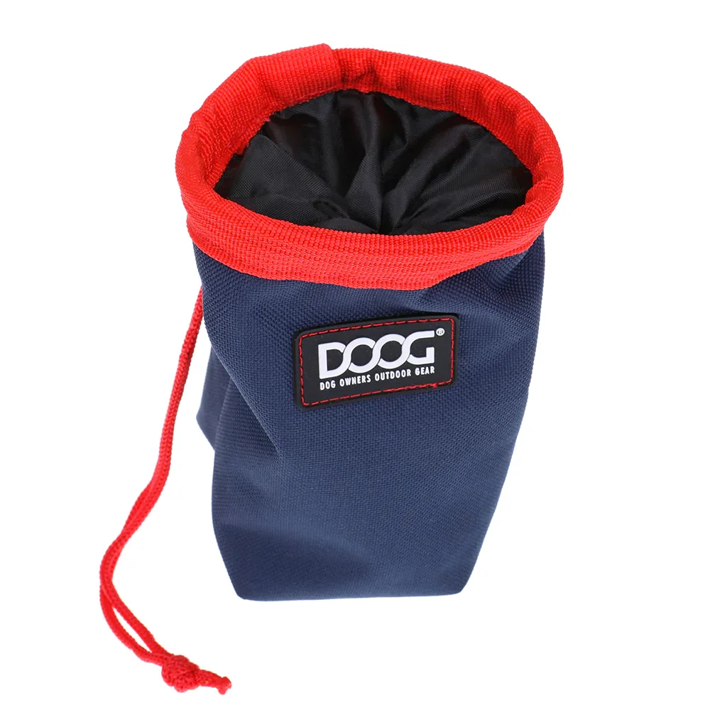 Treat Pouch - Navy / Red