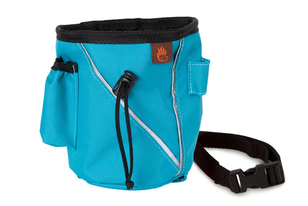 Firedog - Leckerlitasche groß - Babyblau