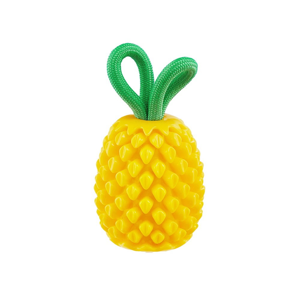 Dental Pineapple von Planet Dog – befüllbares Kauspielzeug für Zahnpflege bei Hunden