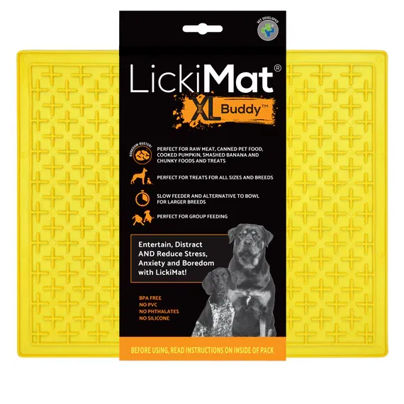 LickiMat Buddy Large Gelb 