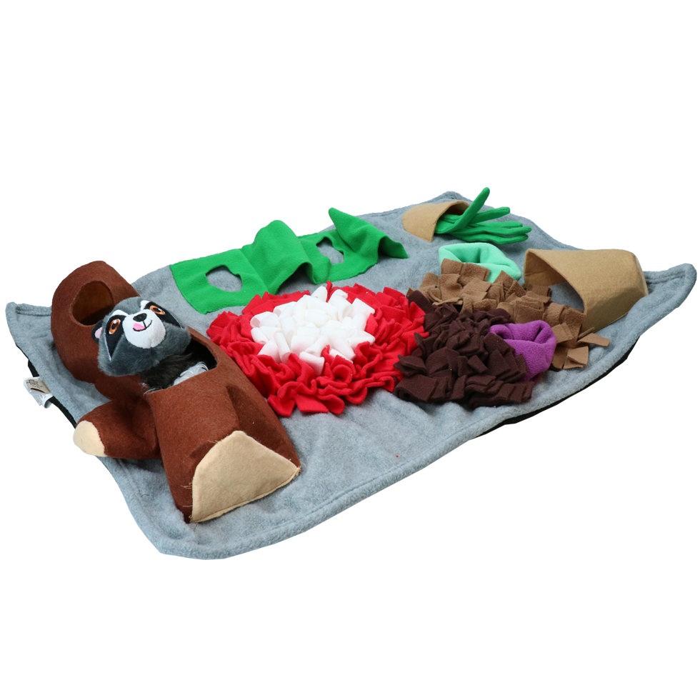 Rectangle Fluffy Mat - Dig it