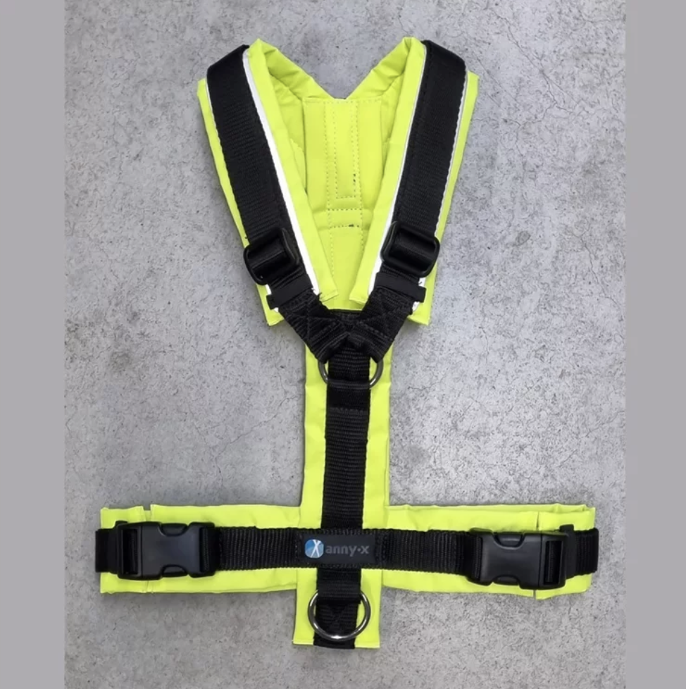 Brustgeschirr "Protect Limited Edition" Neongelb/Schwarz