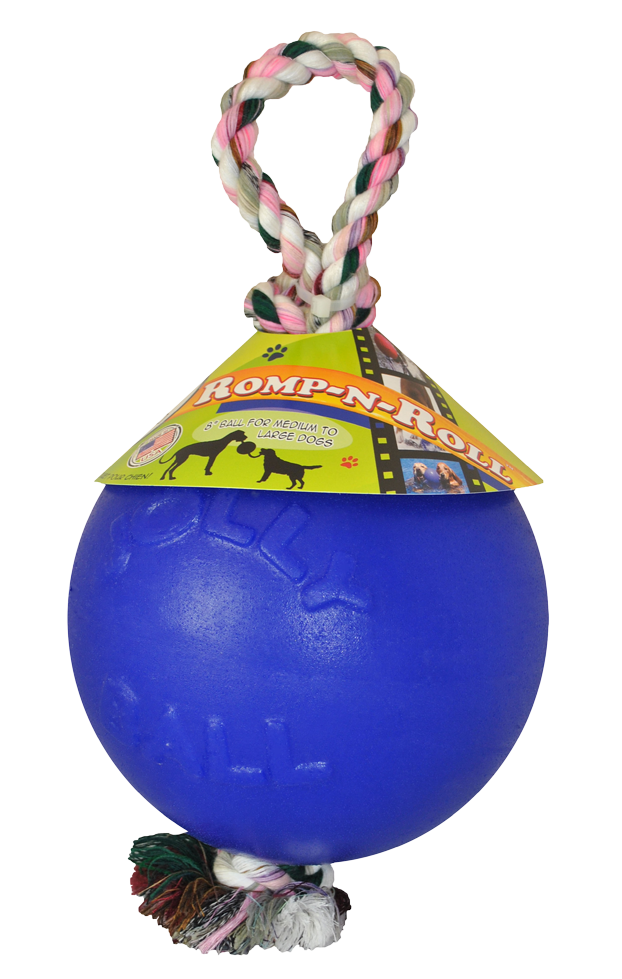 Blue Romp-n-Roll Ball von Jolly