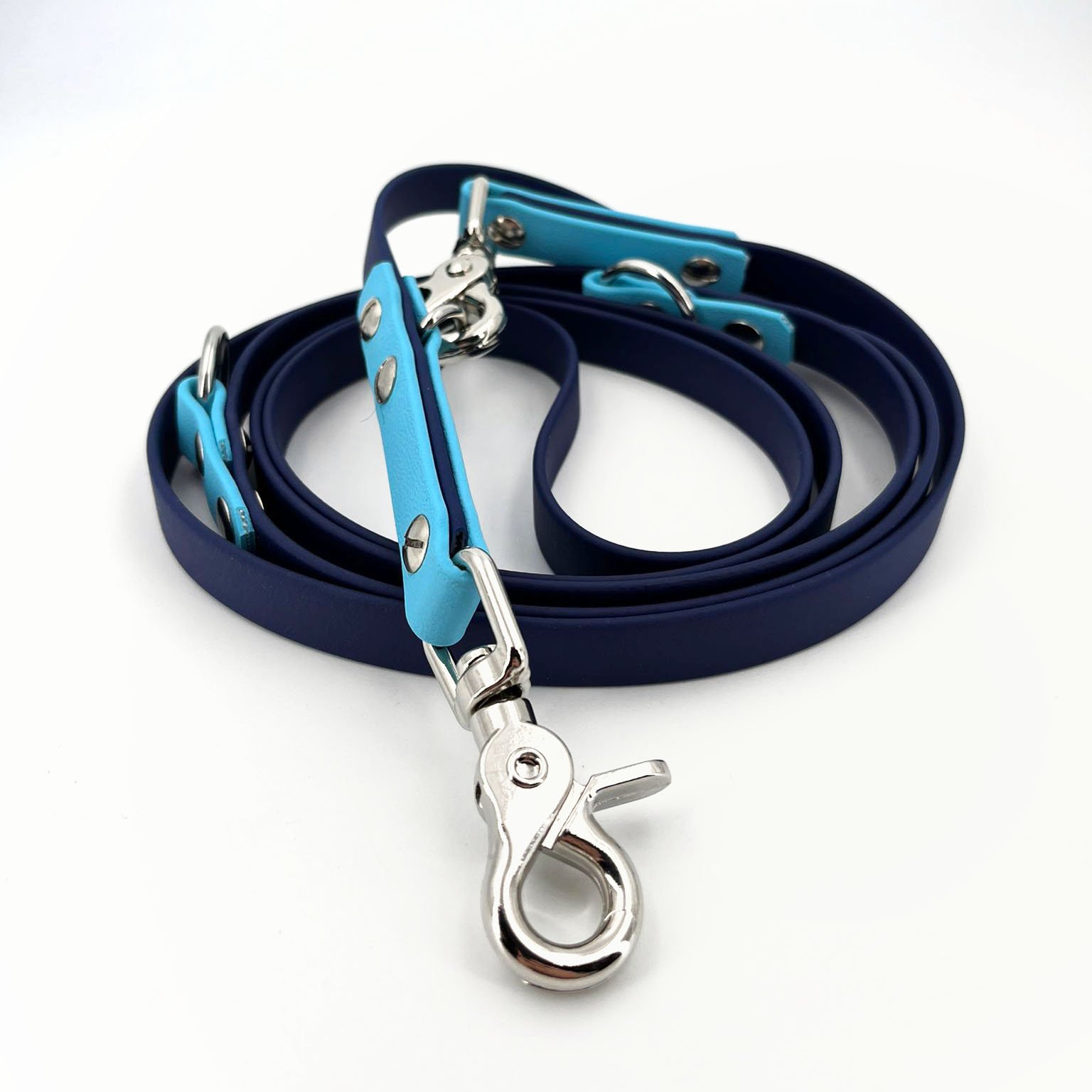 Biothane Standard Leine 2,10m - MARINE / CYAN