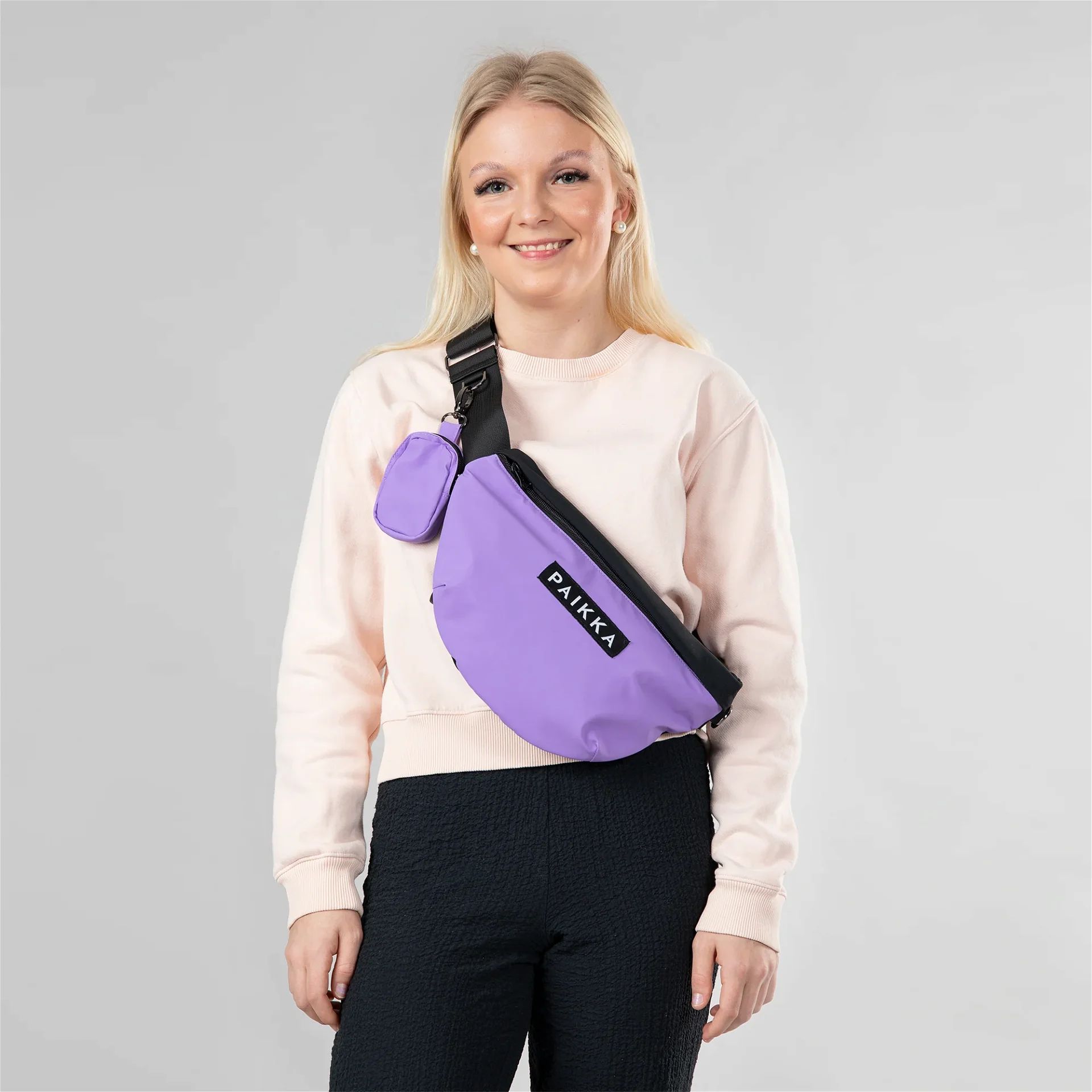 Visibility Treat Bag Lilac - Große Leckerli-Tasche