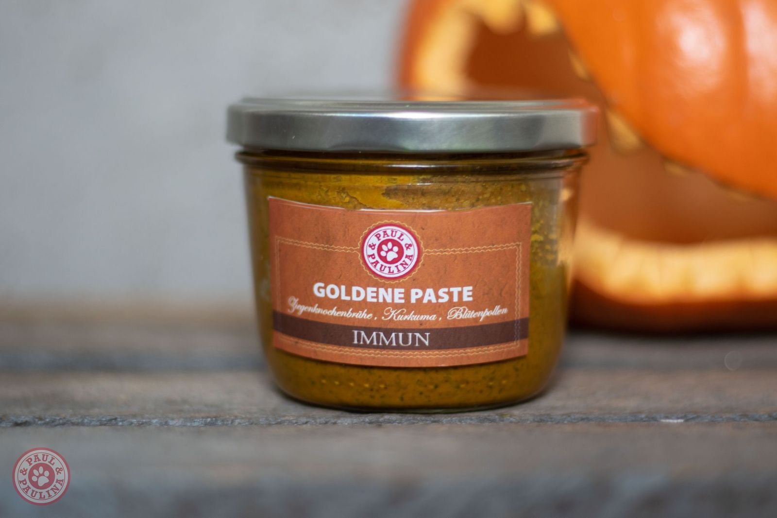 Goldene Paste „Immun“
