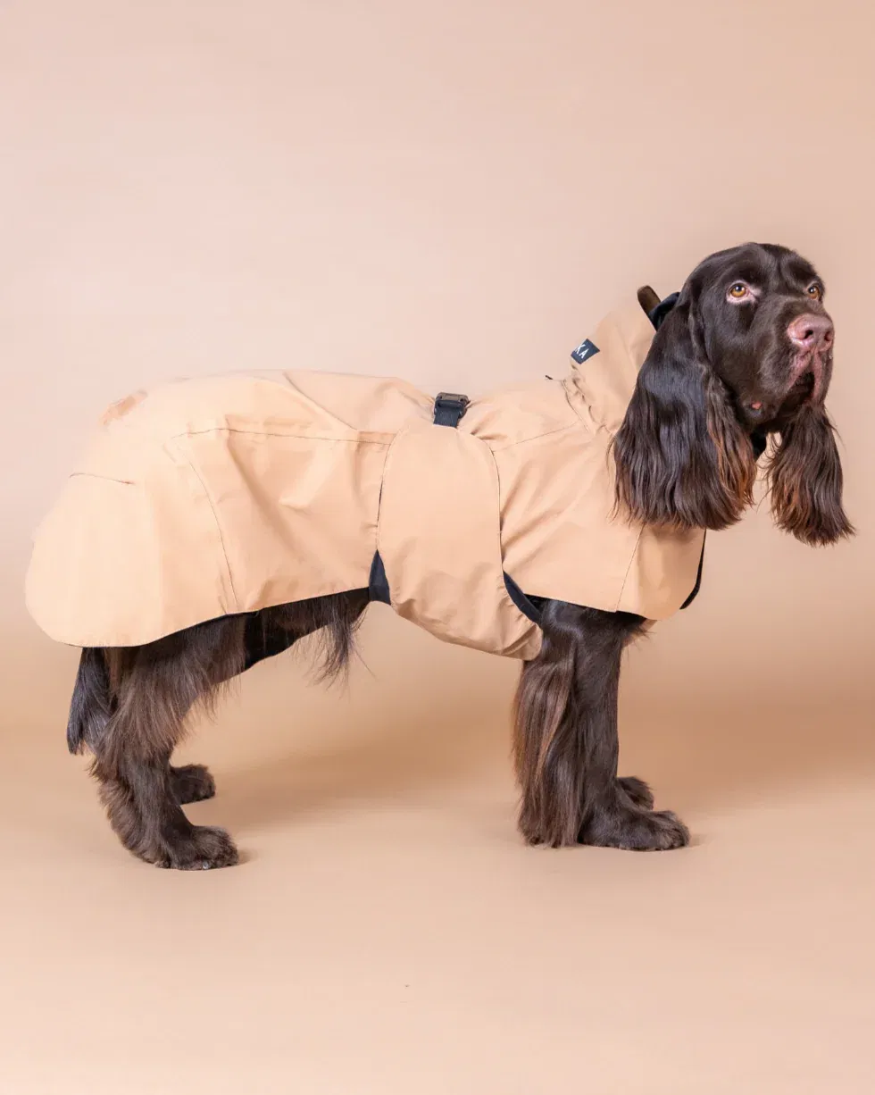 Visibility Regenmantel Lite - Taupe 