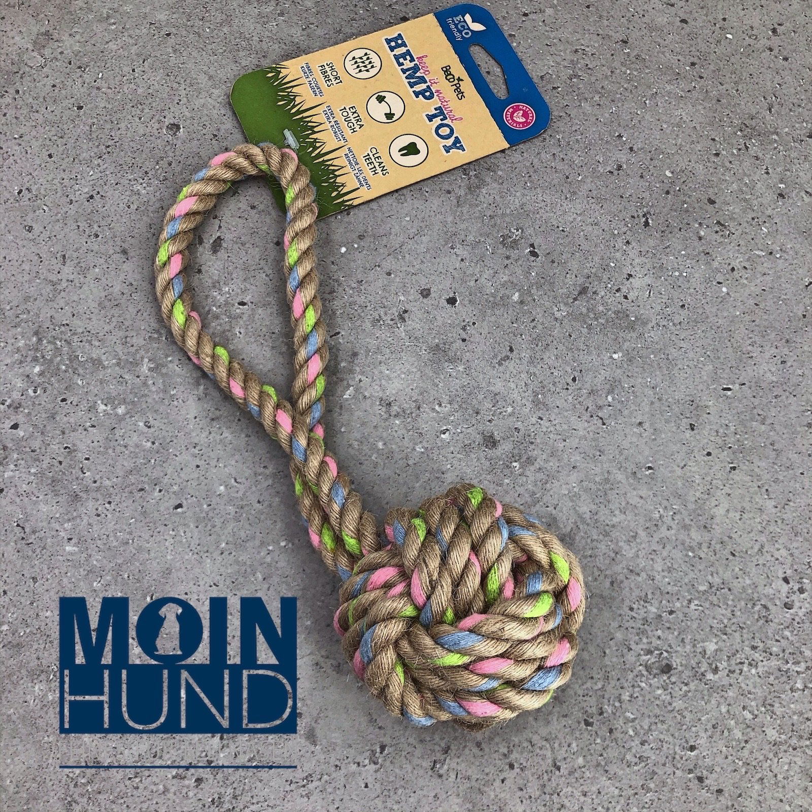 Beco - Hemp Ball mit Handschlaufe
