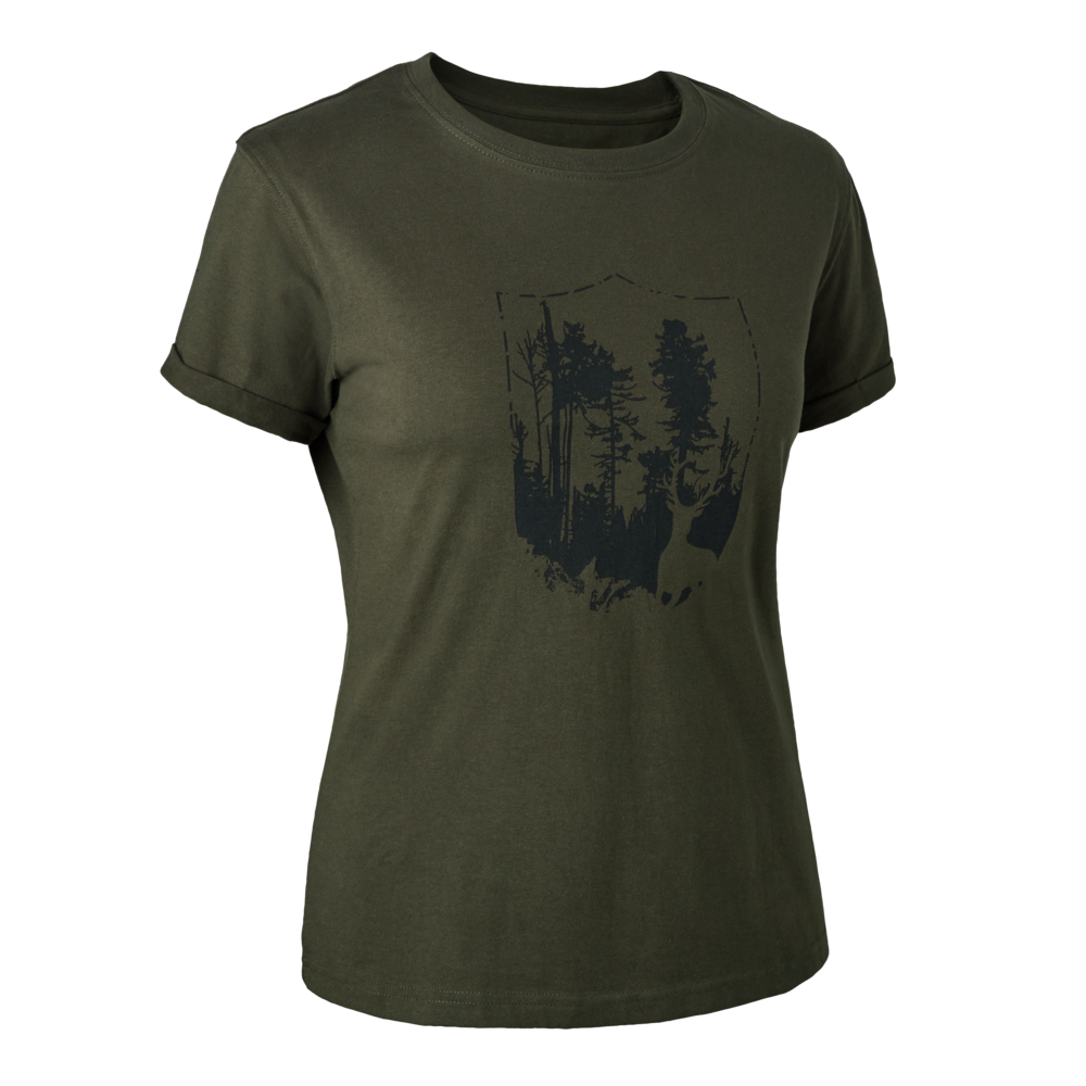 Lady T-Shirt mit Shield-Logo