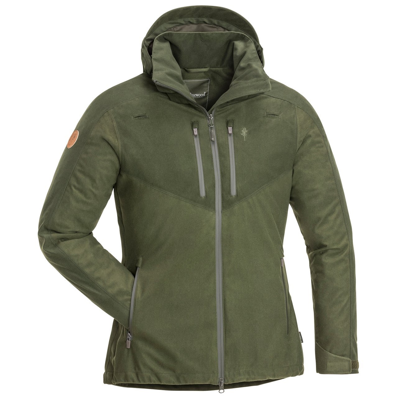 Pinewood-Jacke-Retriever-Active_Moosgrün