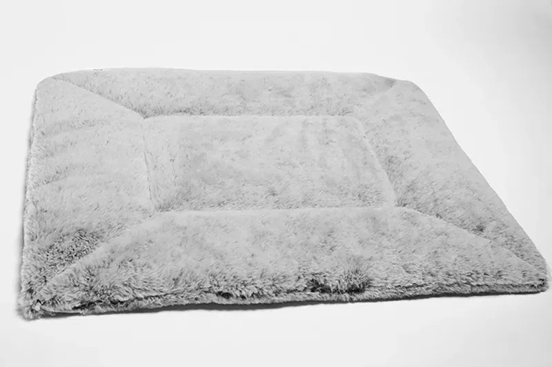 Kuschelkissen Hermelinplaid Grau 