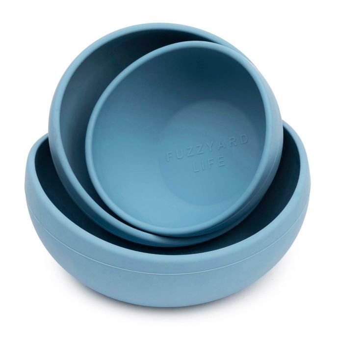 Silicone Bowl - Hundenapf Blau