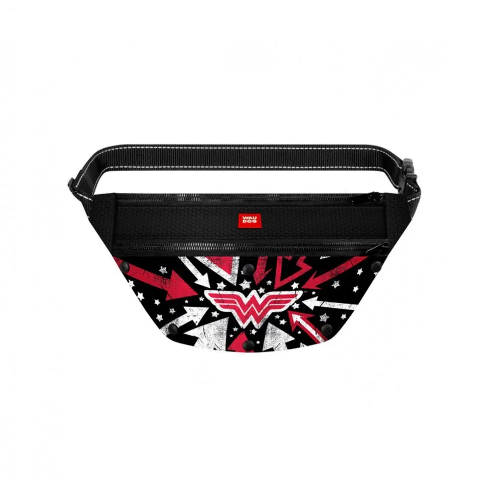 WAUDOG Bauchtasche WONDER WOMAN Logo Rot 