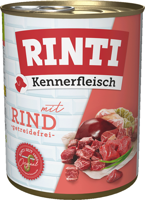 Rinti Kennerfleisch - Rind 800g Dose 
