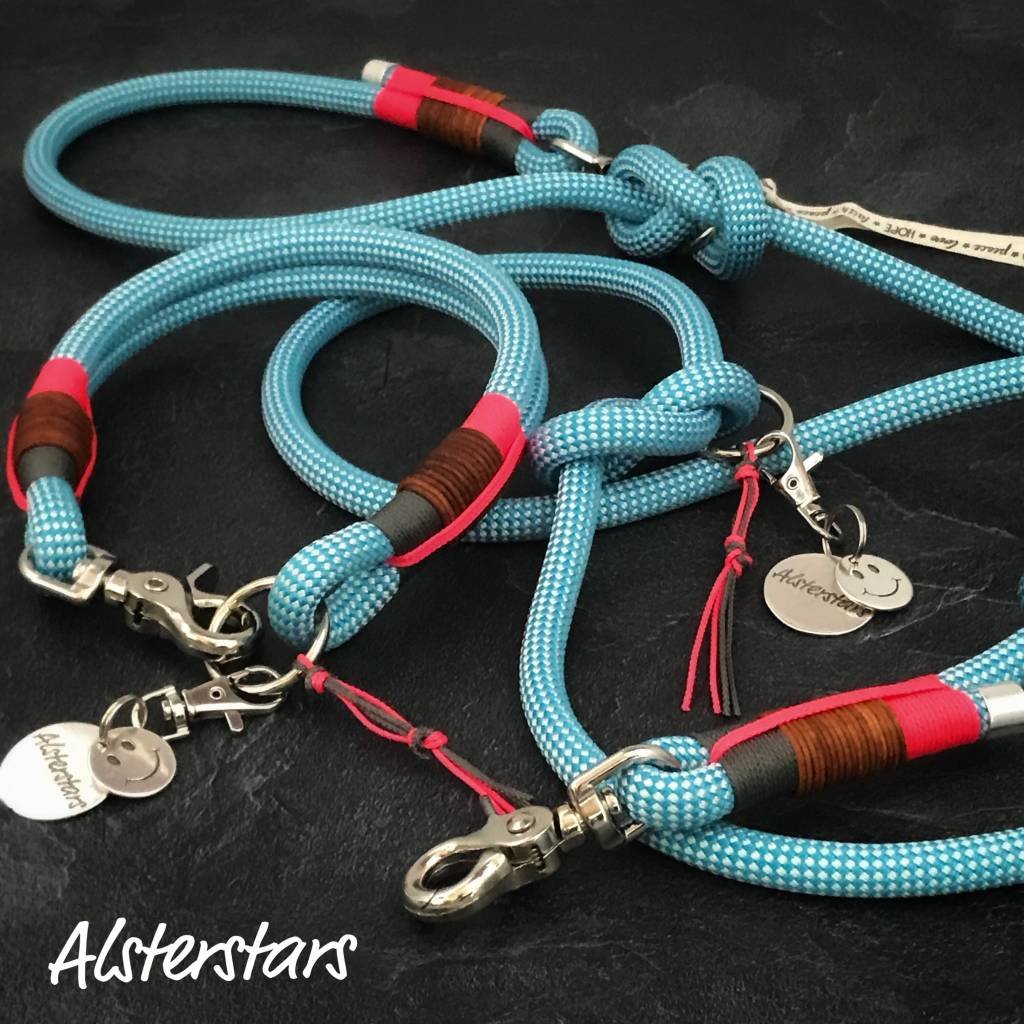 Alsterstars Set - Heavenly meets Salmon, Leather and Grey