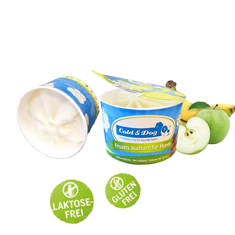 Frozen Joghurt mit Apfel & Banane