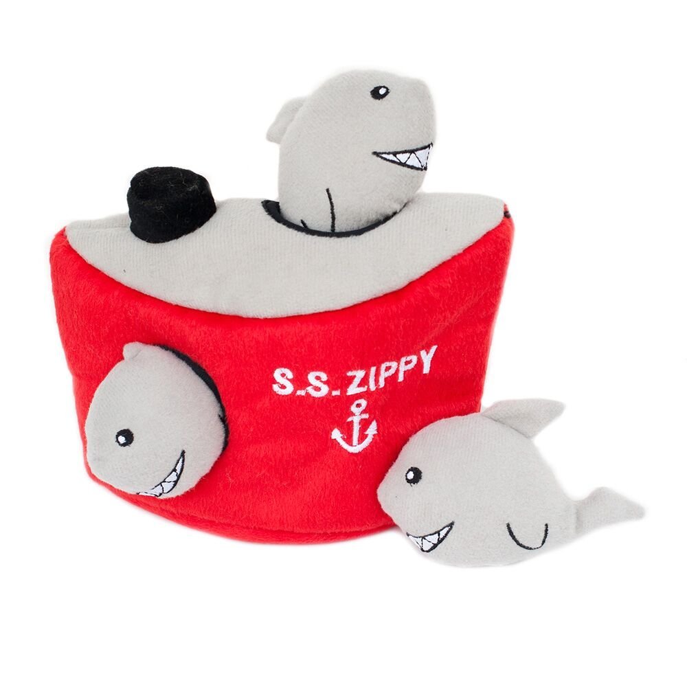 ZippyPaws - Zippy Burrows - Shark 'n Ship